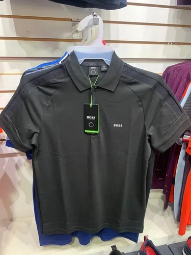 Playera Hombre Tipo Polo Hugo Boss Original Usa | Meses sin intereses