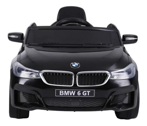 Carro a bateria para crianças Bel BMW 6 GT Brink  cor preto 