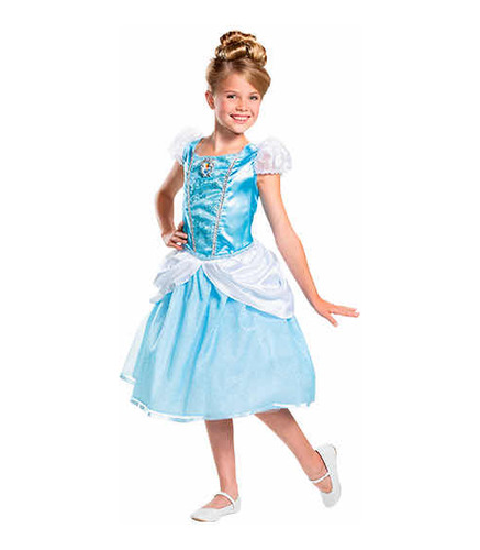 Disfraz Disney Princesas Cenicienta Talla 4-6 Original