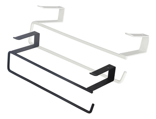 2 Soporte De Cocina Para Rollos De Papel - Moderno 2 Piezas