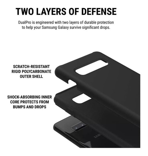Case Protector Incipio Dualpro Para Galaxy S10 Plus