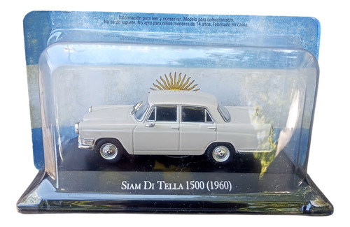 Autos Inolvidables Argentinos N°17 Siam Di Tella 1500 Nuevo