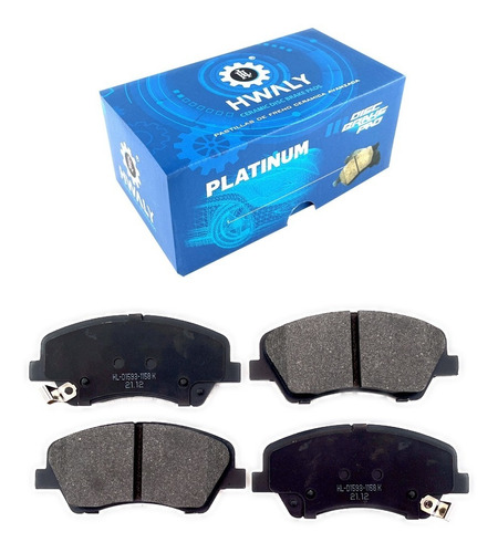 Pastillas De Freno Delantera Hyundai Accent Rb 1.4/1.6 13-23