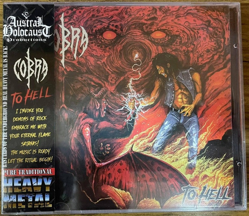 Cobra To Hell [cd - Postunder]