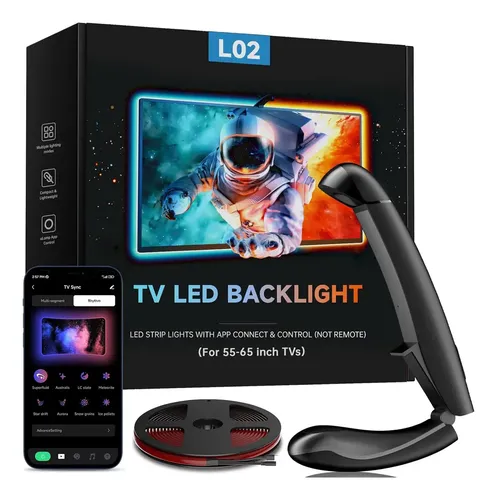 Olafvi® Luz De Fundo Led Para Tv, Luzes De Led L02-4.5m Para Tvs ...