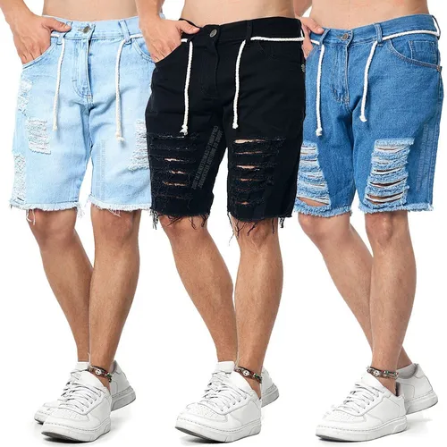 Mercado livre sales bermudas jeans masculina