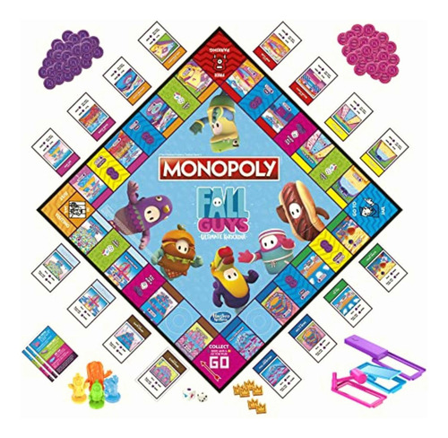 Monopoly Fall Guys Ultimate Knockout Edition Juego De Mesa