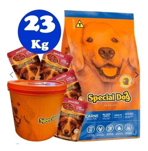 Special Dog Adulto 20+3+ Contenedor + 4 Pate