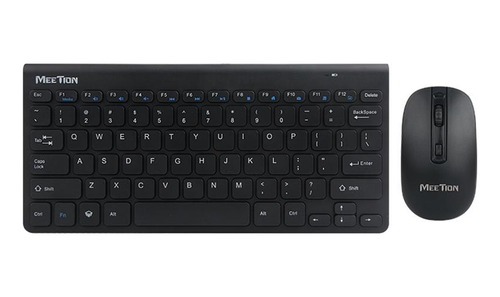 Teclado Inalámbrico Meetion Mt-mini4000 Negro