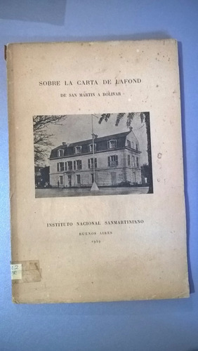 Sobre La Carta De Lafond - Bernard