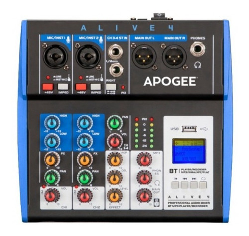 Consola Grabacion Streaming Apogee Alive 4   Fervanero