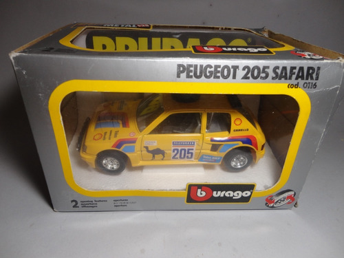 Burago Italia Peugeot 205 Safari