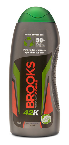 Talco En Spray Brooks Carbon Active 100 Grs