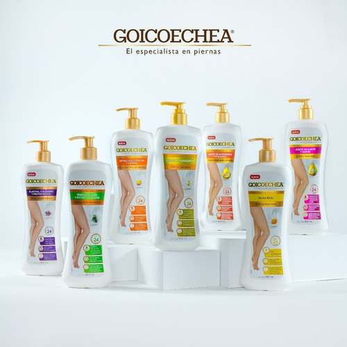 Crema Goicoechea Para Piernas Reafirmante Frutos Rojos 400ml