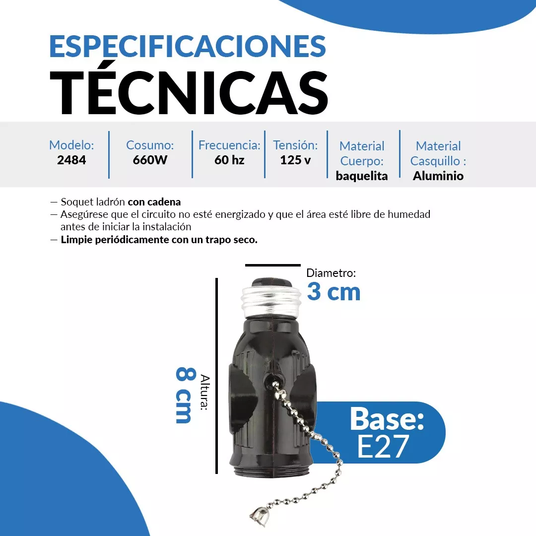 Tercera imagen para búsqueda de socket doble