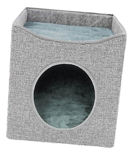 Cama Para Gatos, Nido Para Gatos Semicerrado, Casa Cueva