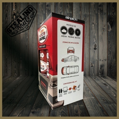 Imagen 3 de 9 de Stretch | Film Protector Removible | Cubre Trompa | Mascara