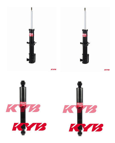 Kit 4 Amortiguadores Pontiac Matiz G1 2000-2005 Kyb