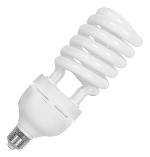 Lámpara Espiralada Interelec 65w Luz Cálida Bajo Consumo