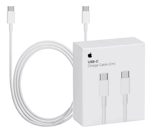 Apple Cable De Carga Y Datos Usb - C 2m A1739 Blanco 