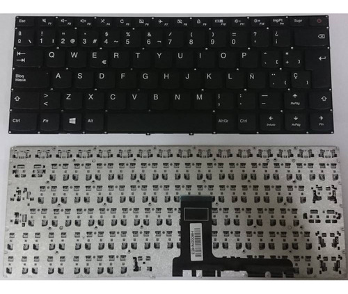 Imagen 4 de 4 de Teclado Lenovo Ideapad 110-14ibr 110-14ast 110-14isk Español