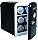 Mininevera Retro Para 6 Latas, Color Negro, 4.24 Litros