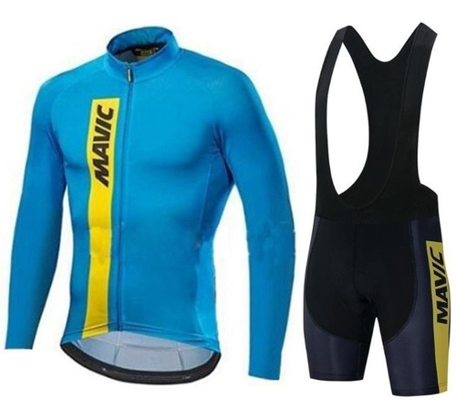 Uniforme Ciclismo Ruta Mtb Mavic Corta Badana En Gel Colores