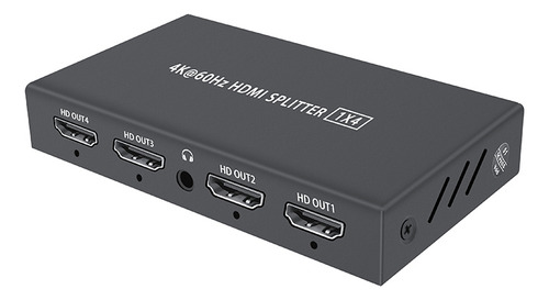 Hdmi2.0 Splitter Uno En Cuatro Hdmi Splitter 4k60 Splitter