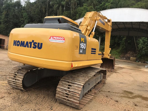 Imagem 3 de 5 de Escavadeira Hidráulica Komatsu Pc 160, 11.000 Horas