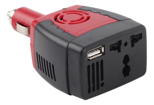 Enchufe Para Cargador Notebook Auto 12v A 220v Seguro Nuevo