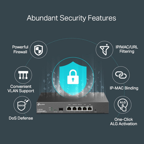 Router Vpn Safestream Gigabit Multi-wan Tp-link Omada Er7206