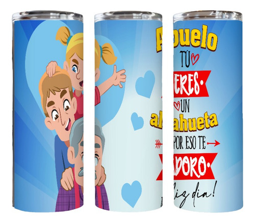 Termo Skinny Café 20 Oz - Regalo Dia Del Padre El Mejor #04