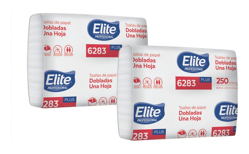 Toallas Intercaladas Elite Plus 10 X 250 Unidades Cod.6283