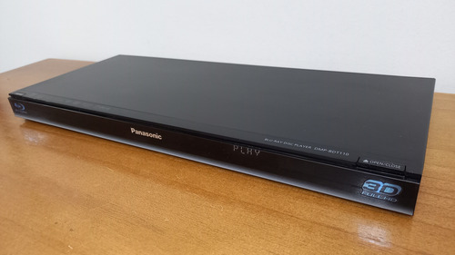 Reproductor De Bluray Panasonic Dmp-bdt110 3d Full Hd - Zwt Negro (Usado)