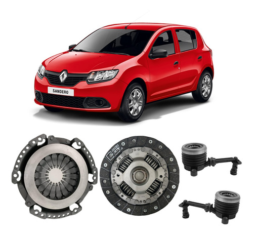 Kit Embreagem Renault Sandero 1.0 12v B4d 3 Cil 2019/2020