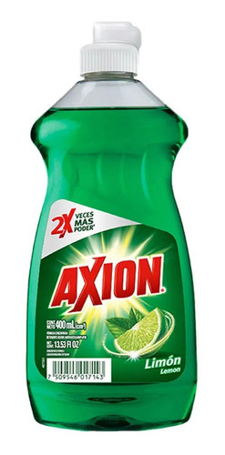Jabon Axion Liquido 400 Ml Limon