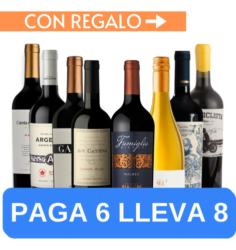 Vinos Catena Y Boutique Oferta De Combo (8 Botell).quirino