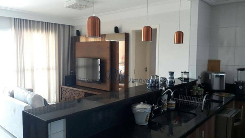 Imagem 9 de 15 de Apartamento Com Sacada Gourmet Na Vila Carrão - Ap0261
