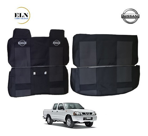 Cubreasientos Nissan Np300 Doble Cabina 2007-2008