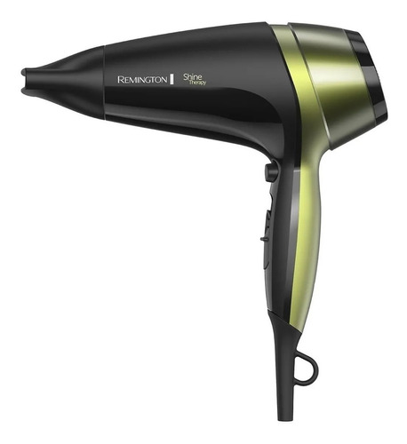 Secador De Cabello Remington Shine Therapy Aguacate/ 2100w. Color Negro