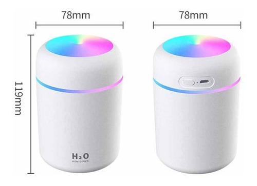 Difusor Ultrasónico Humidificador Aceite Esencial