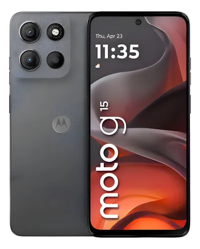 Celular Moto G15 128gb 4ram Gris