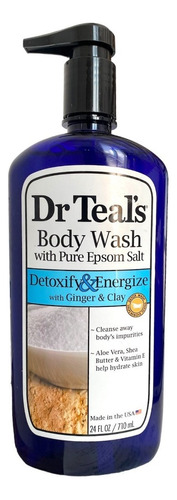 Dr Teals Jabon Líquido Corporal Detoxify & Energize 710ml