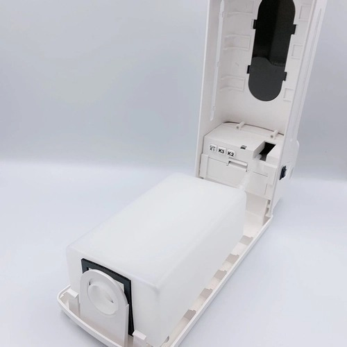 Dispenser De Sabão Liquido Com Sensor Termômetro Cor Branco