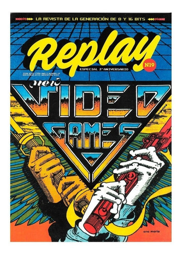 Replay #19 - Revista Videojuegos Retro - Sinclair Spectrum