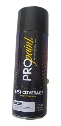 Pintura Negra En Spray 400 Ml