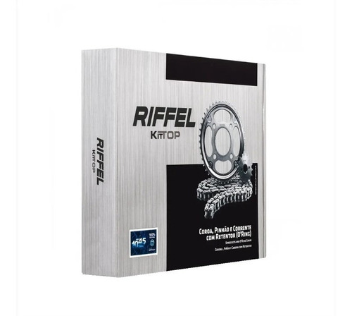 Kit Relação Riffel Top Kawasaki Ninja 250 R Com Retentor