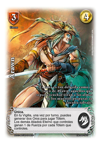 Carta Arawn Edición Excalibur