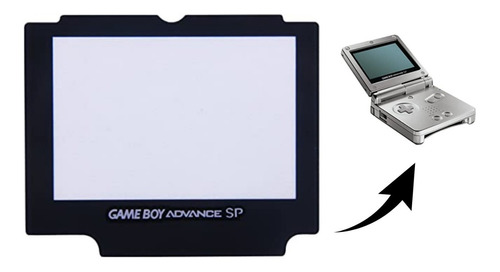 Front Plastico Frontal Compatible Con Gameboy Advance Sp