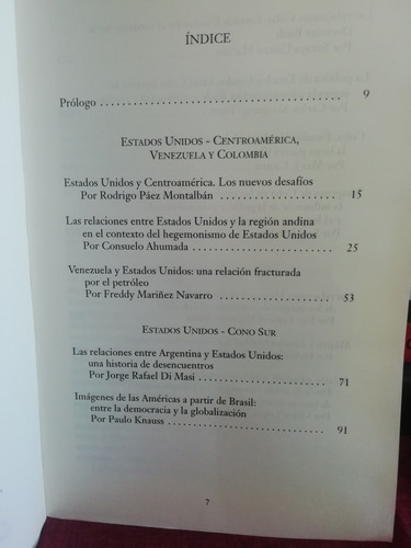 Estados Unidos America Latina
